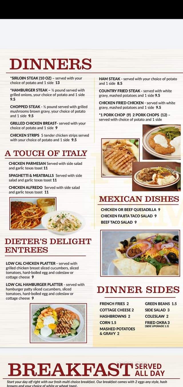 Menu page 2
