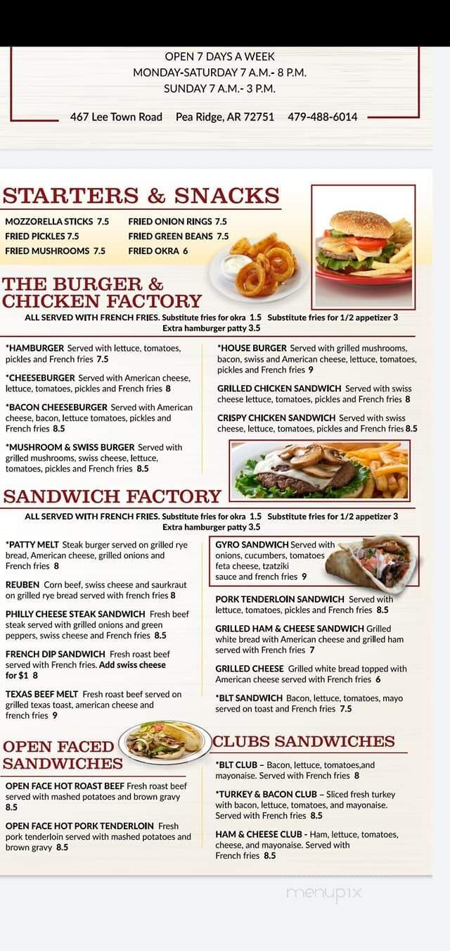 Menu page 3