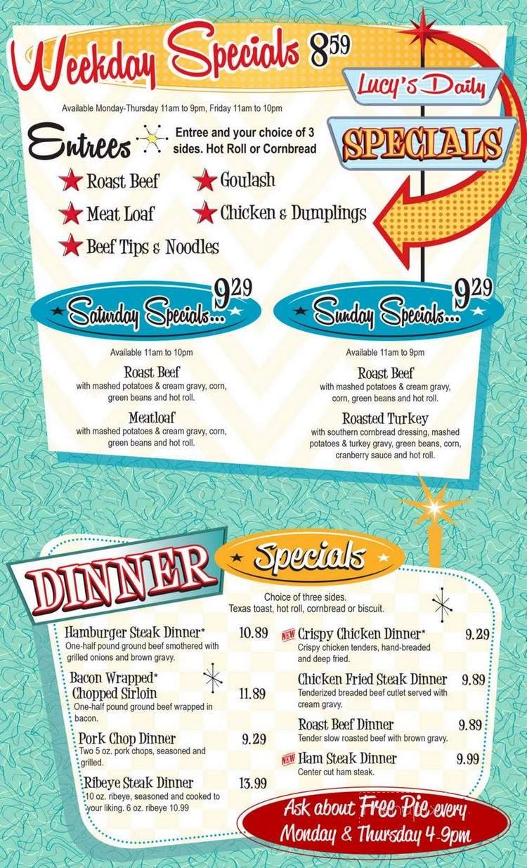 Menu page 3