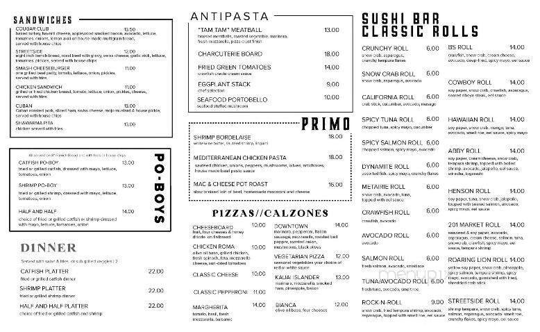 Menu page 2