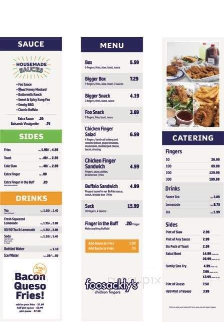 Menu page 1