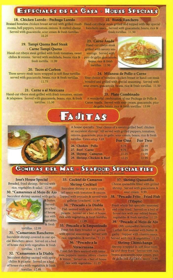 Menu page 3