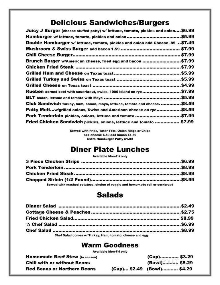 Menu page 4