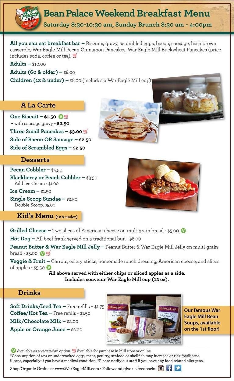 Menu page 2