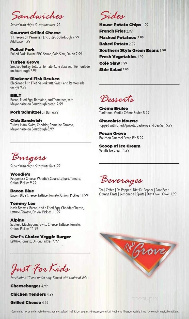 Menu page 3