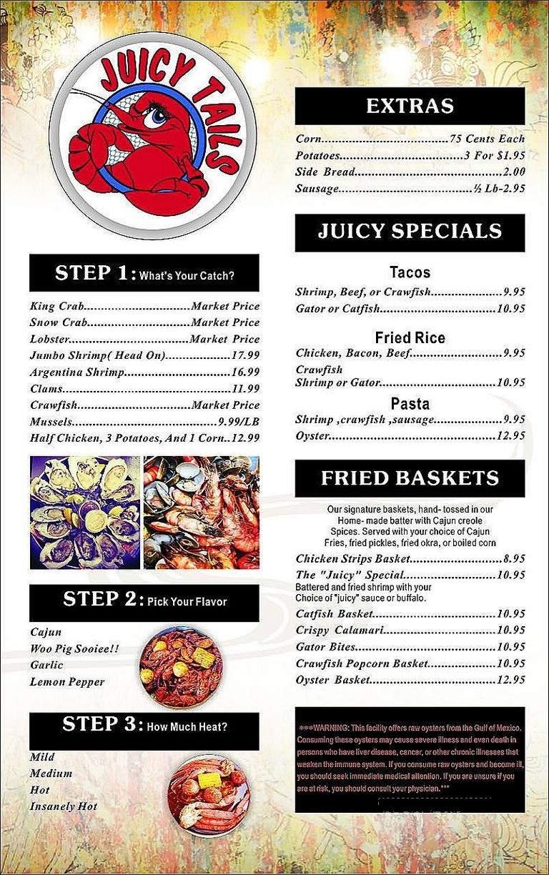 Menu page 1