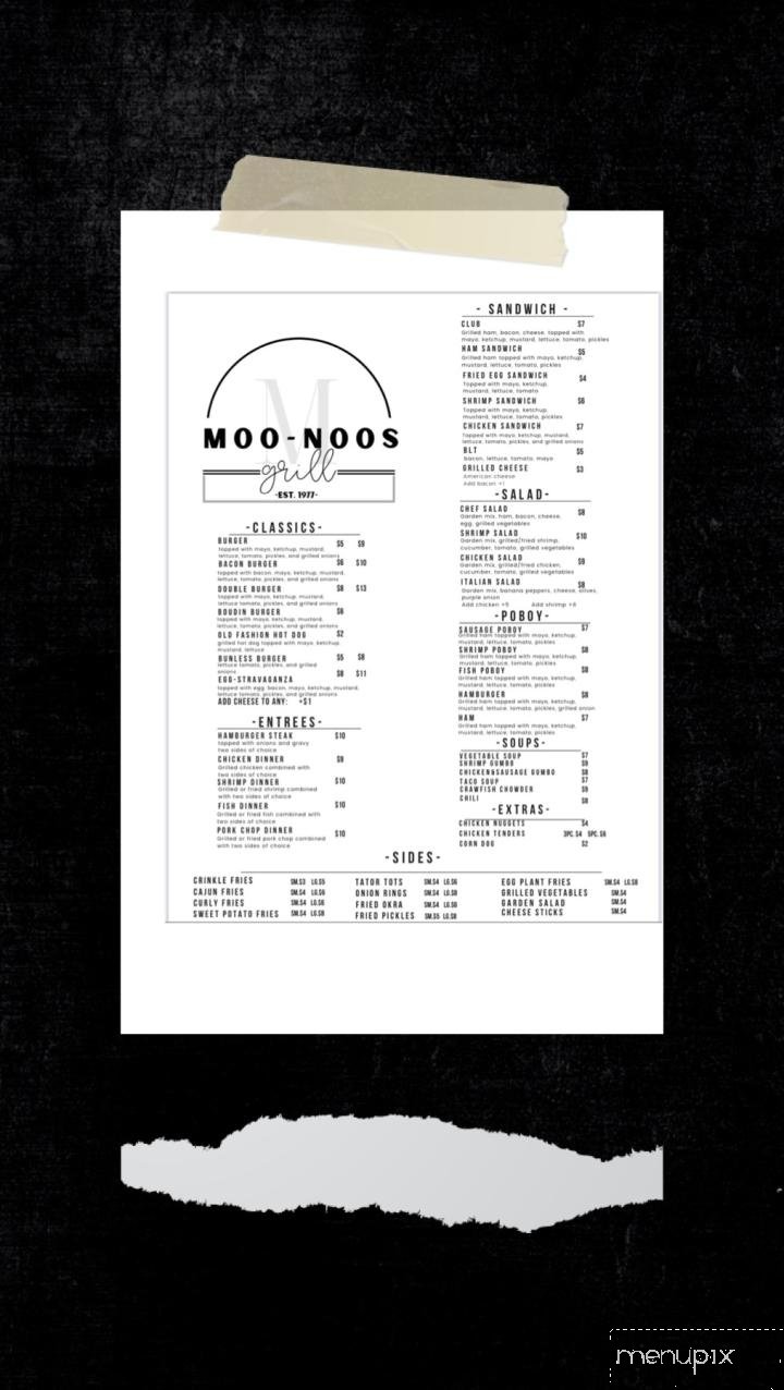 Menu page 2