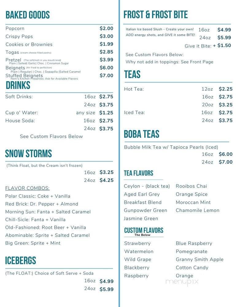 Menu page 2