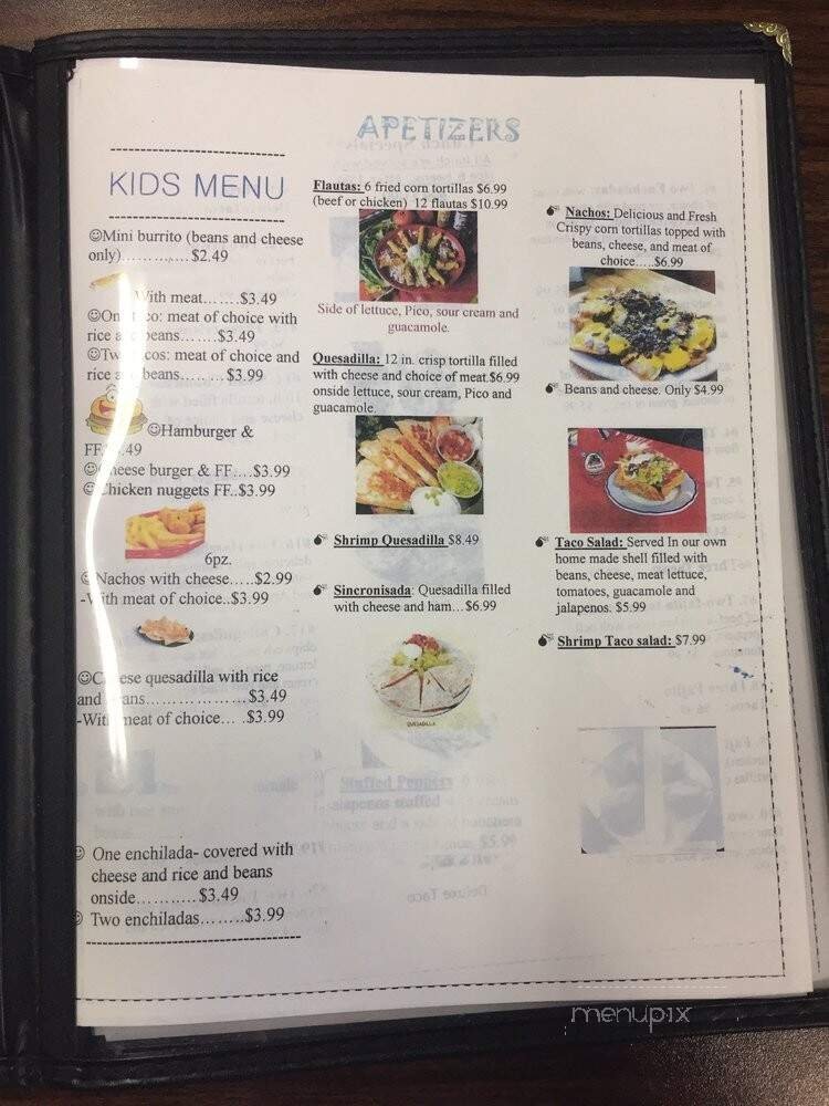 Menu page 4