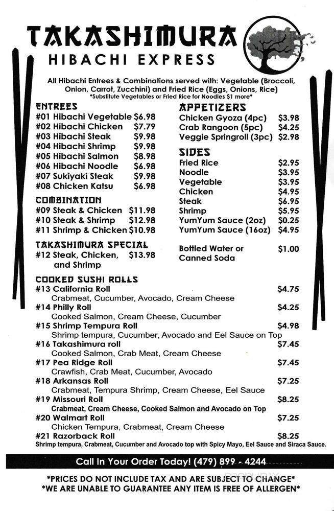 Menu page 2