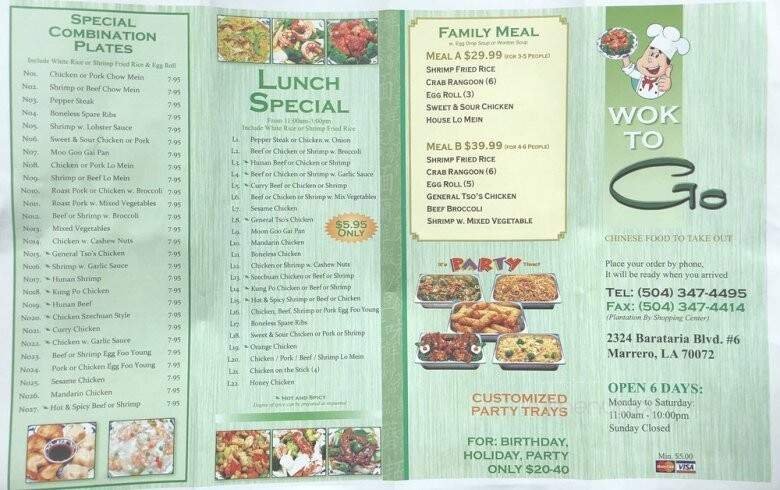 Menu page 2
