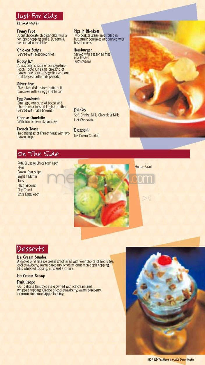 Menu page 7