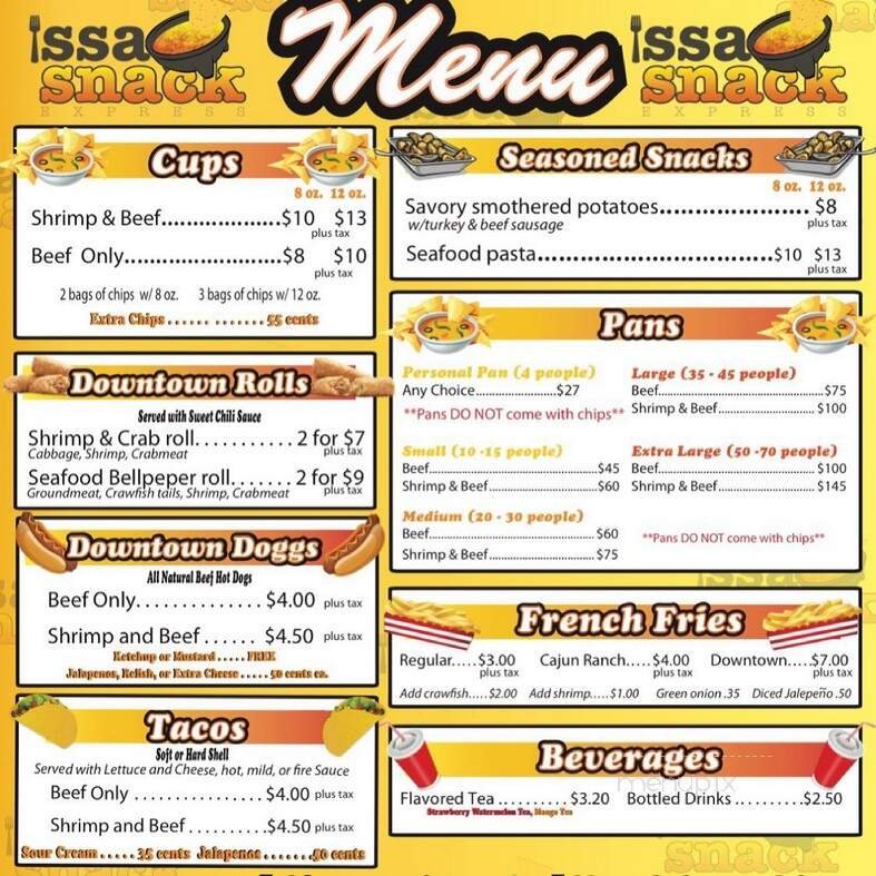 Menu page 2