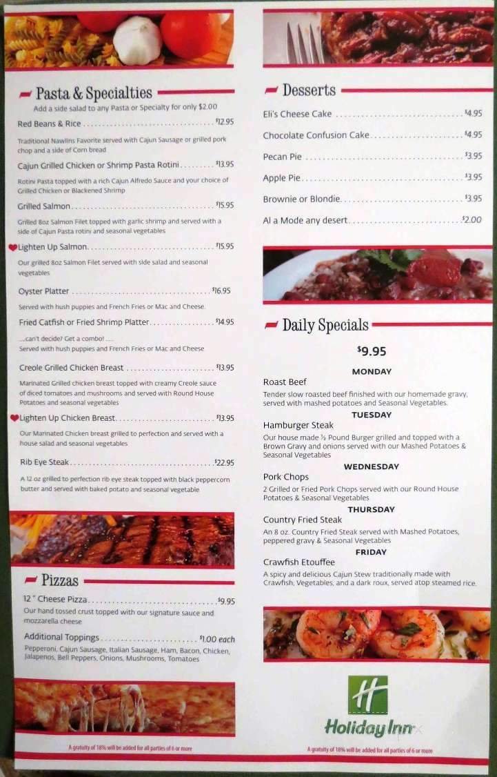 Menu page 2
