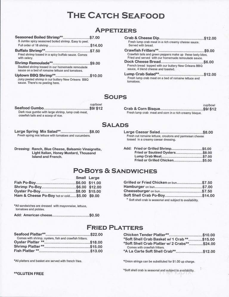 Menu page 2