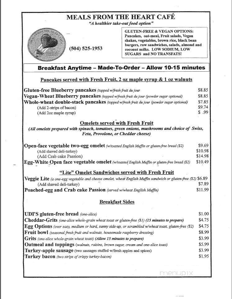 Menu page 2