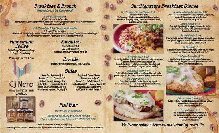 Menu page 2
