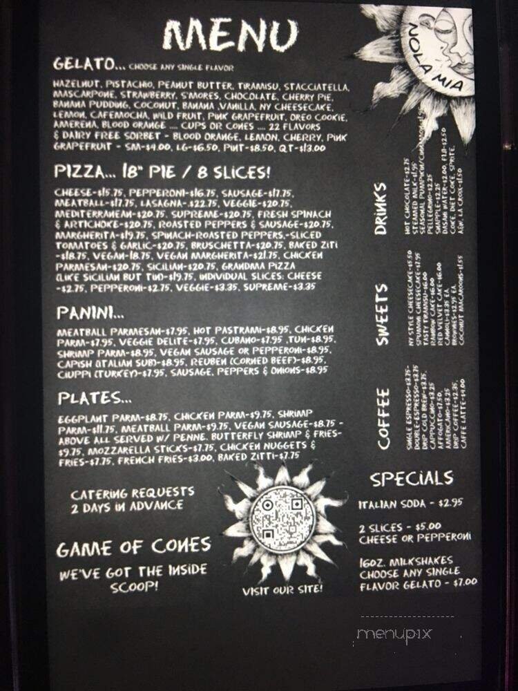 Menu page 1