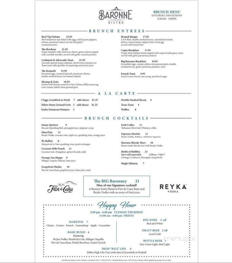 Menu page 2