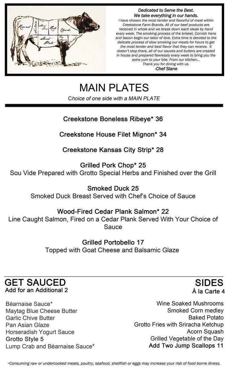 Menu page 2