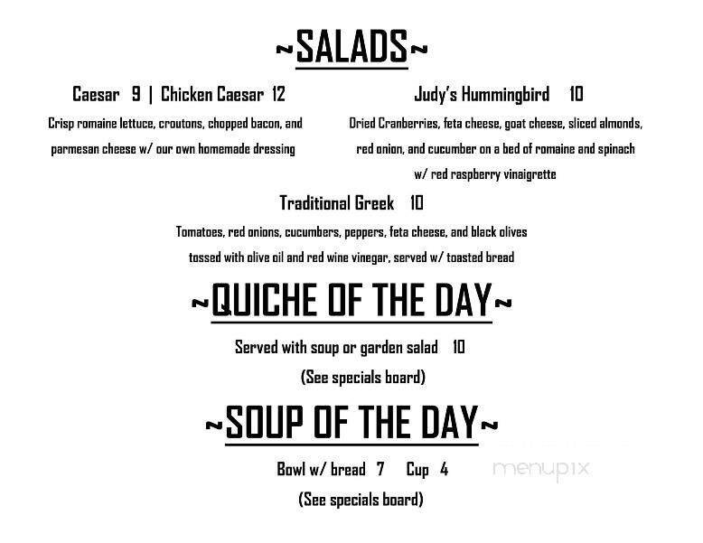 Menu page 2