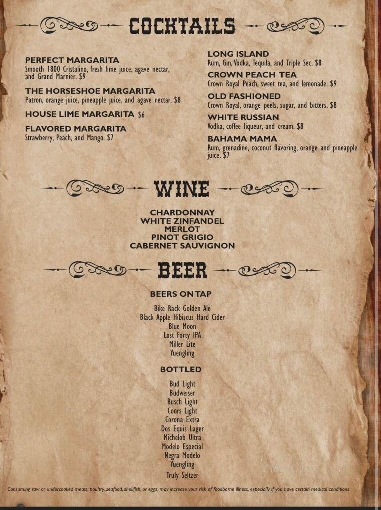 Menu page 3