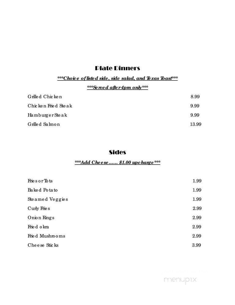 Menu page 3