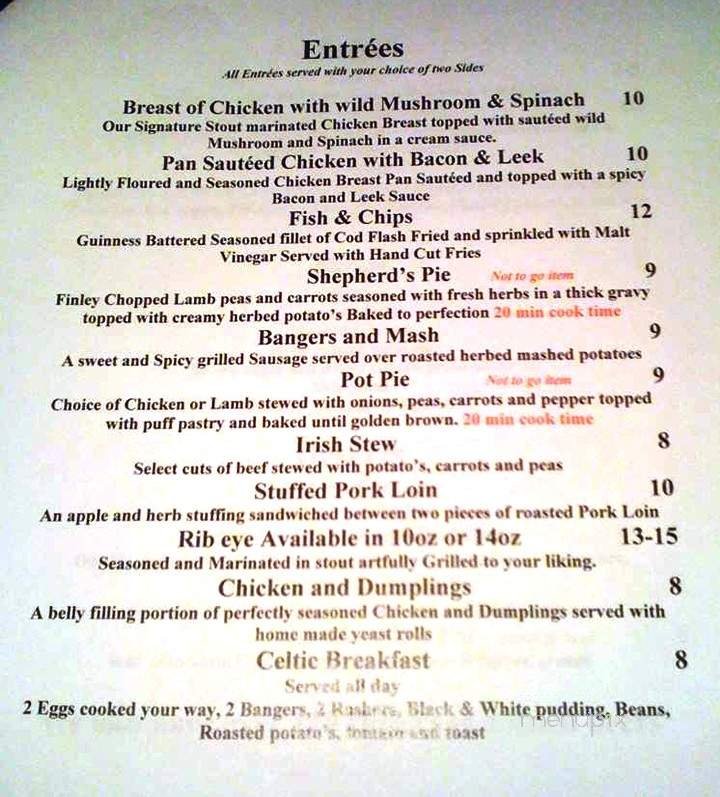 Menu page 2