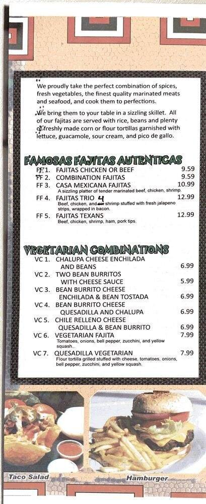 Menu page 3