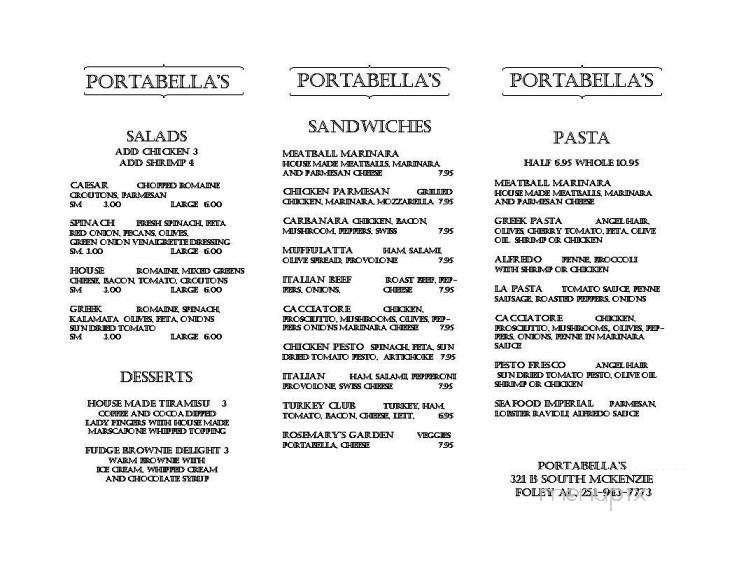 Menu page 2