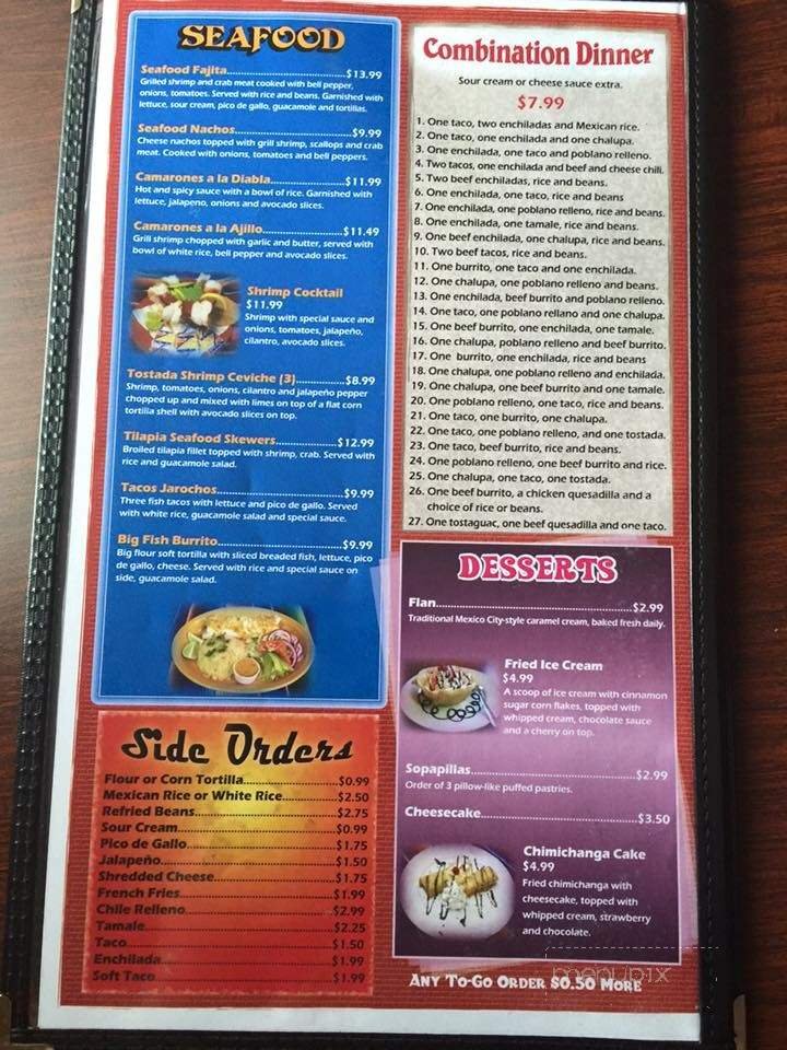 Menu page 4