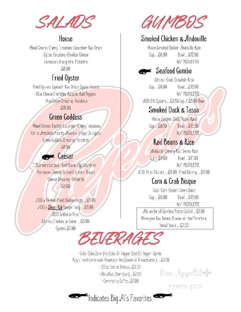 Menu page 2
