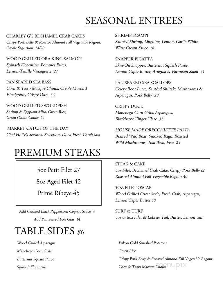 Menu page 1