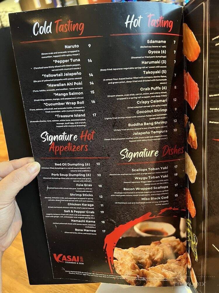 Menu page 1