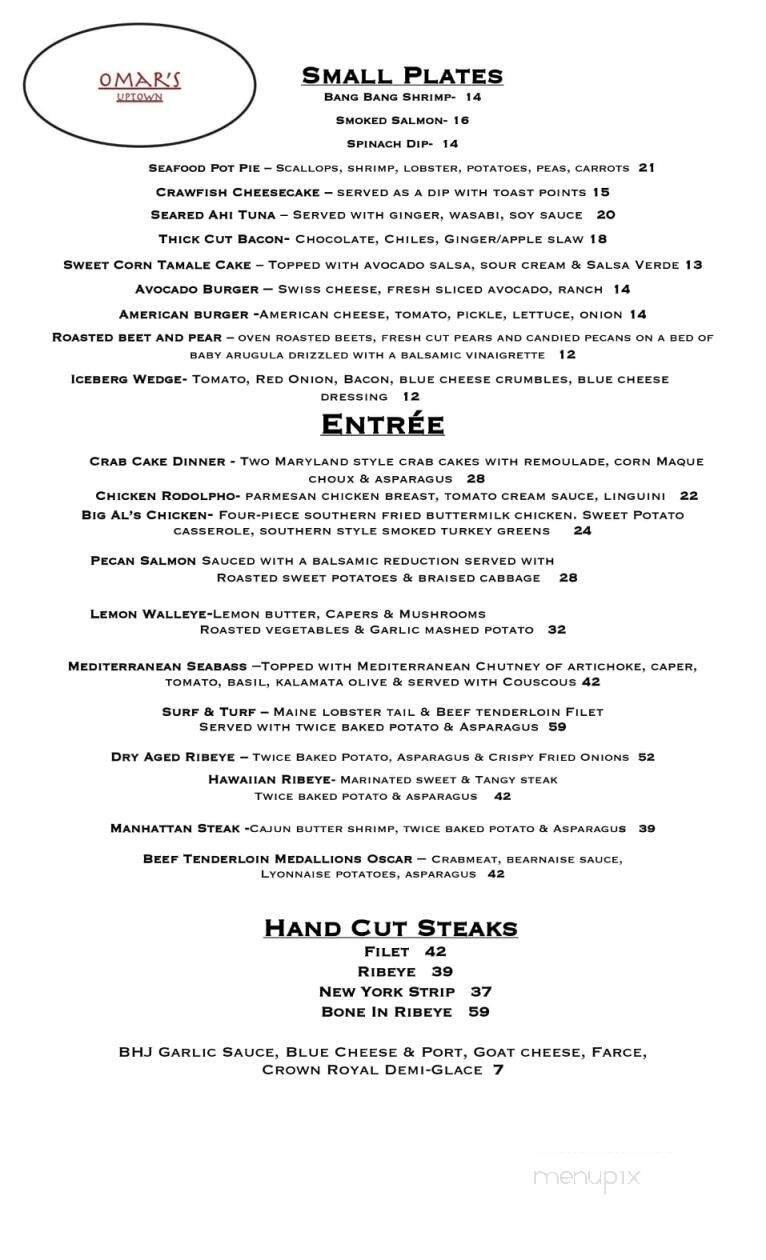 Menu page 6
