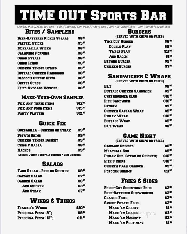 Menu page 2