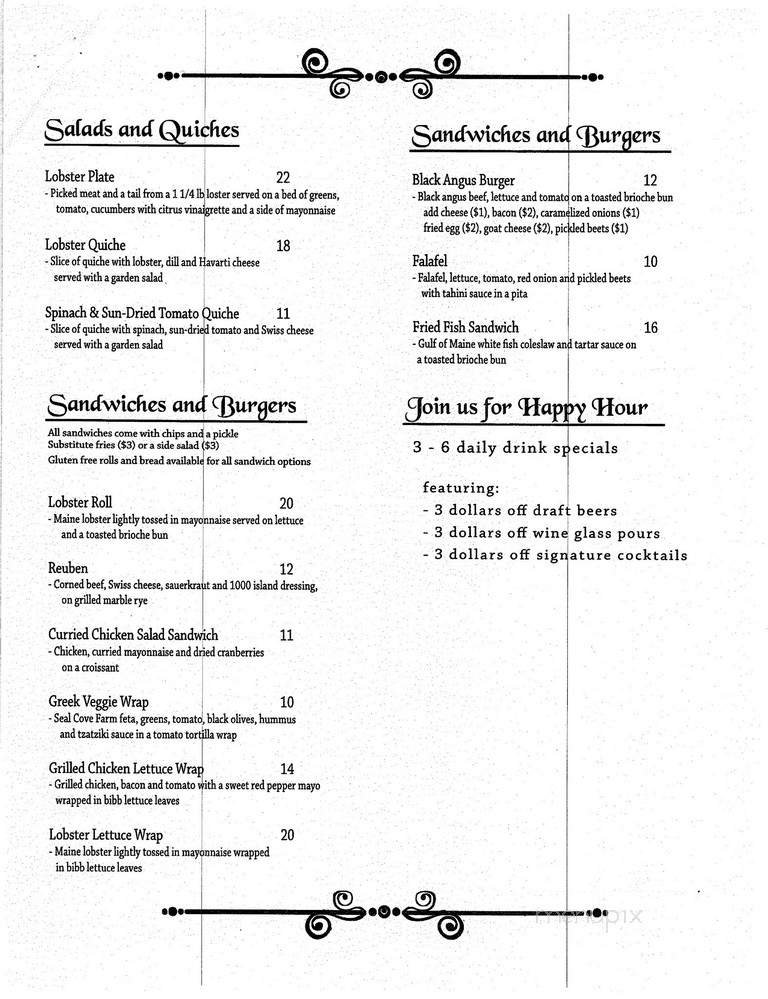 Menu page 2
