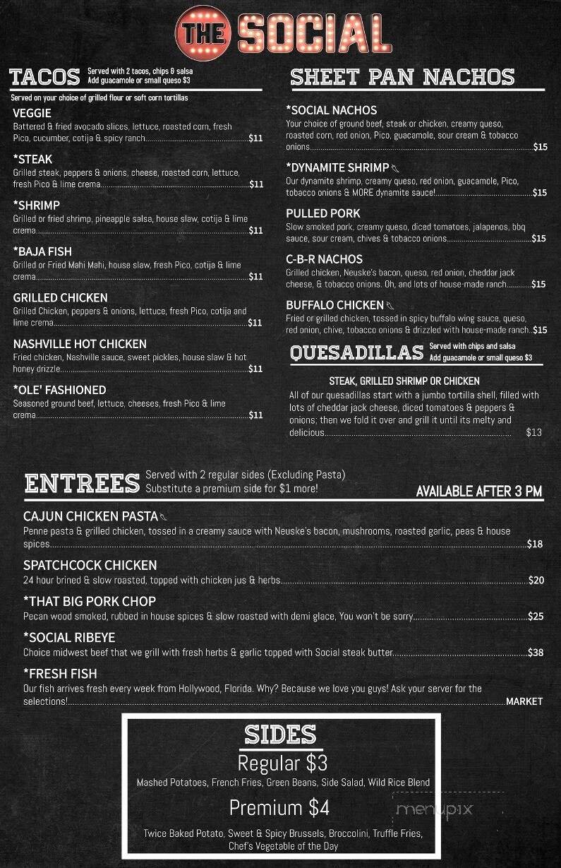 Menu page 2