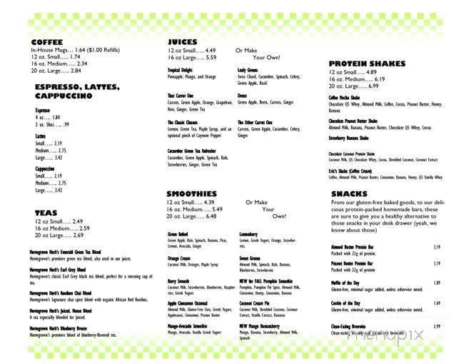 Menu page 2