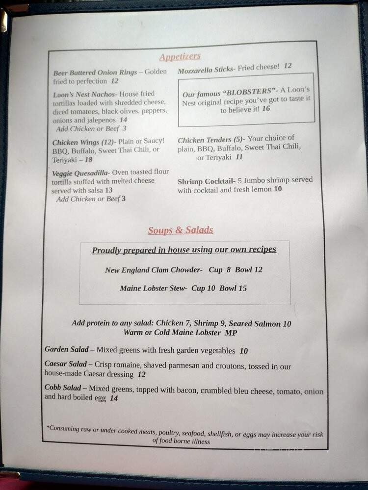 Menu page 2