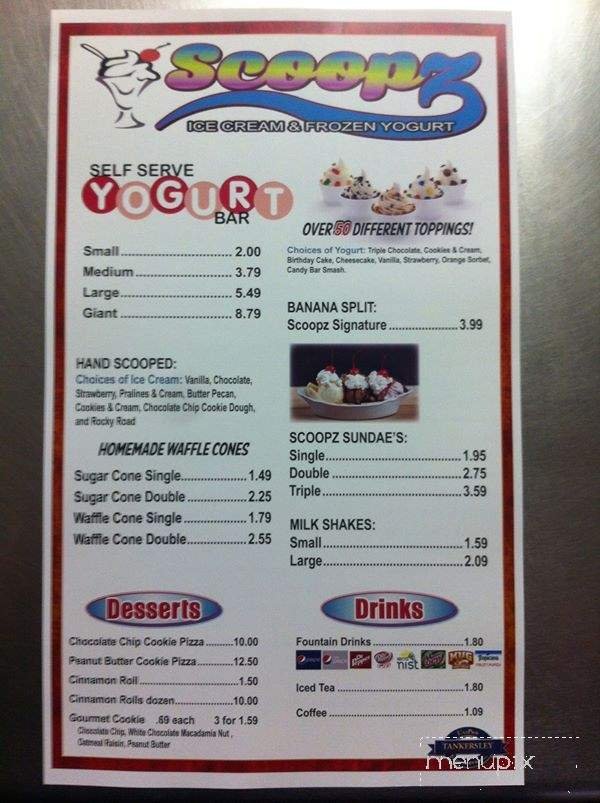 Menu page 2