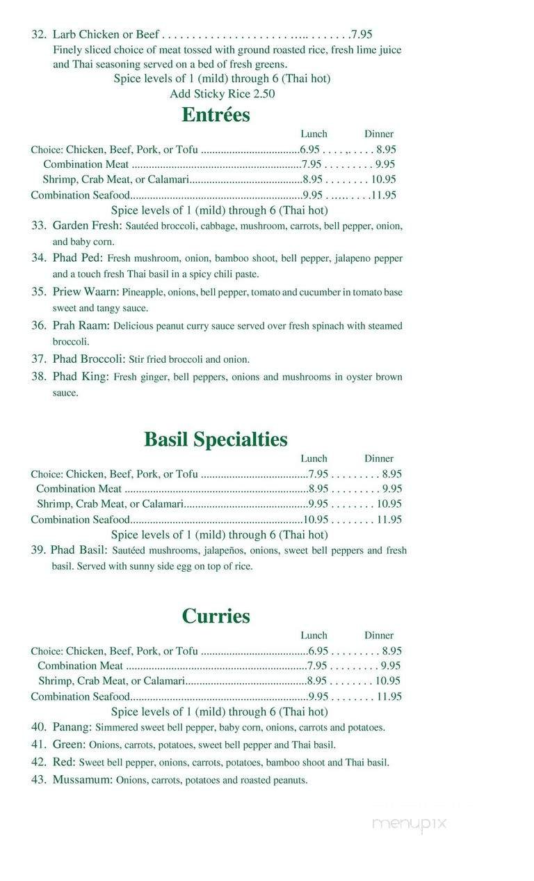 Menu page 2
