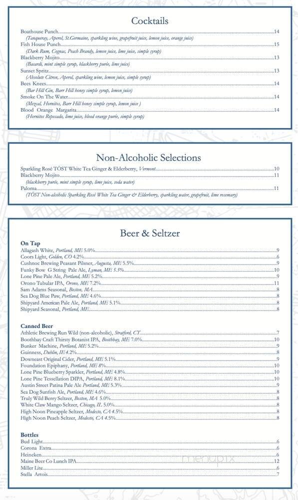 Menu page 2