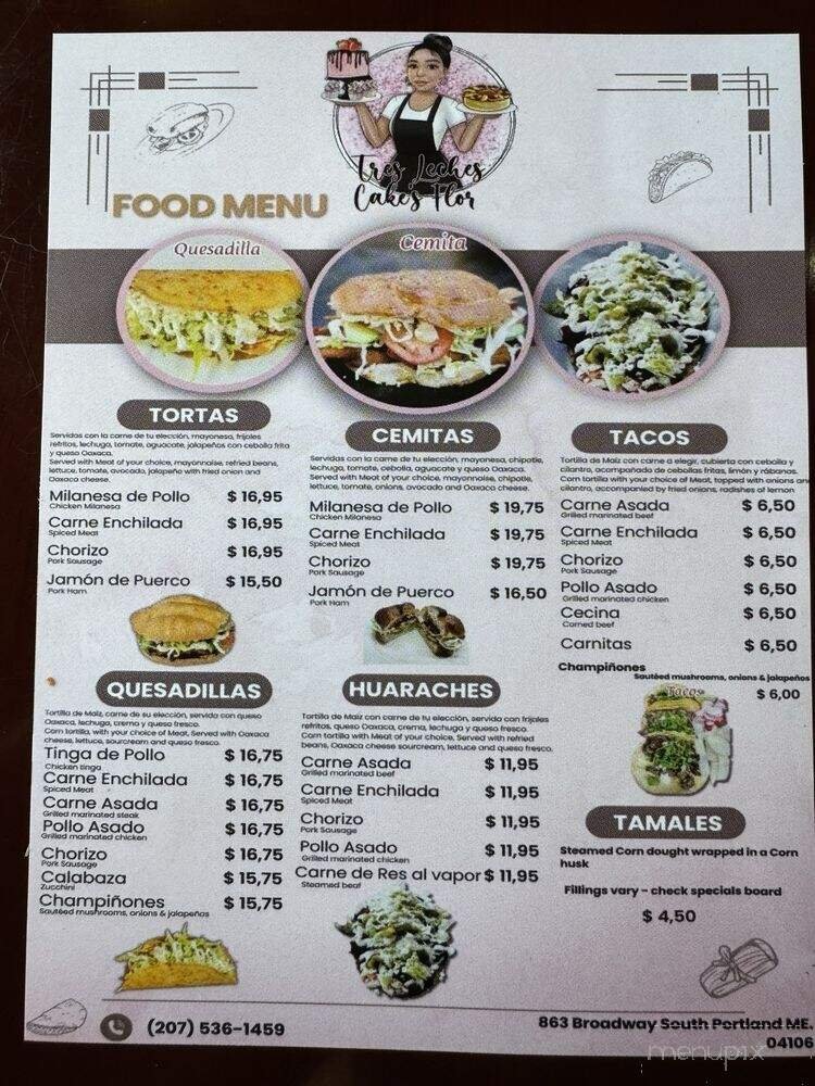 Menu page 2