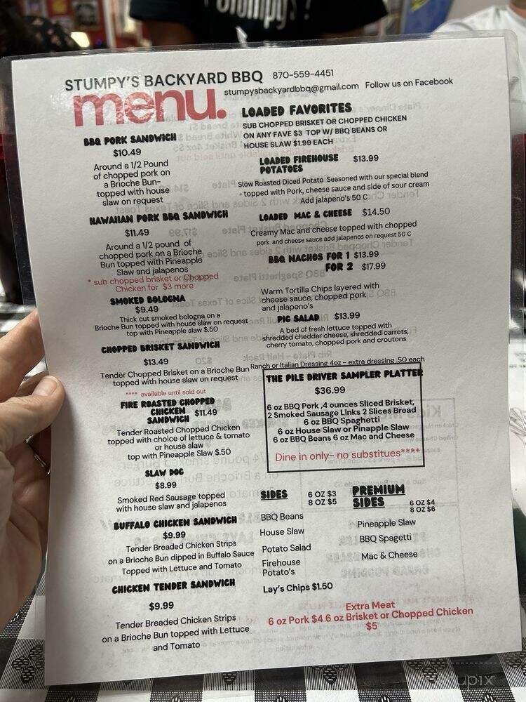 Menu page 2