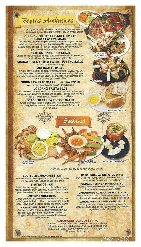 Menu page 3