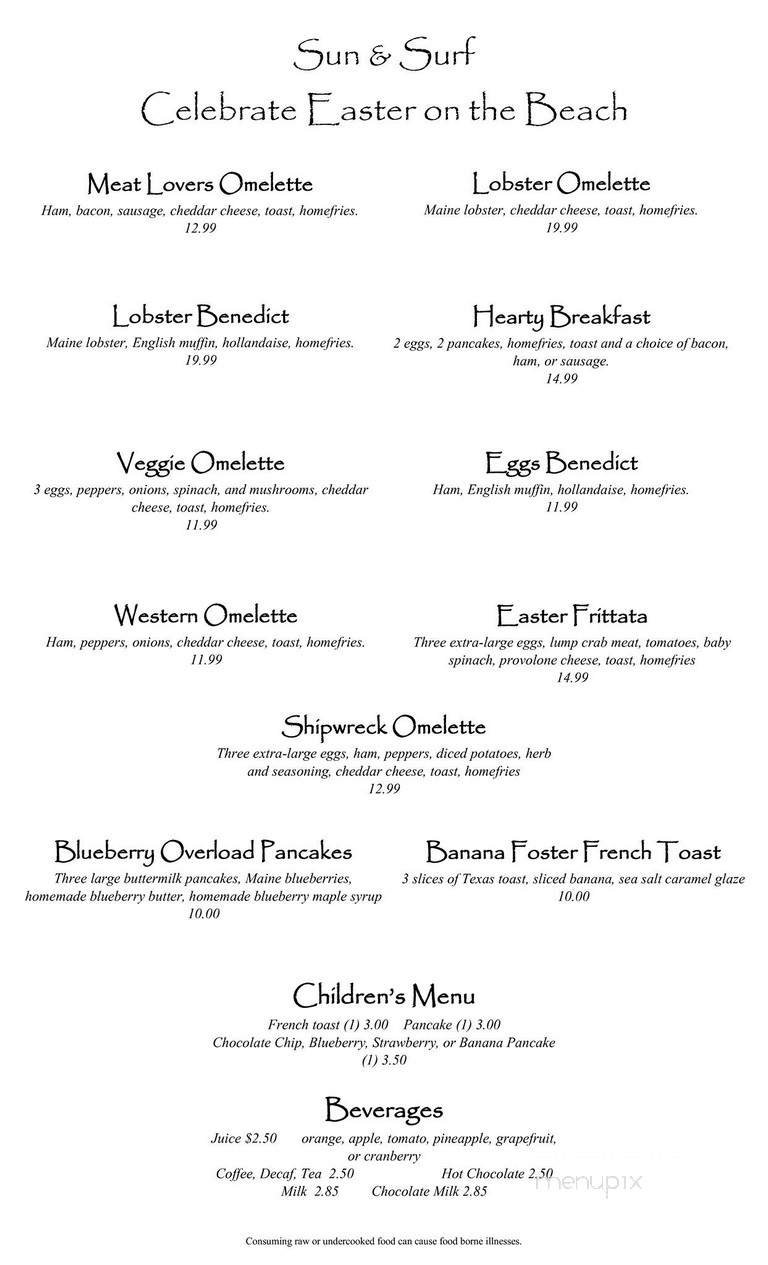 Menu page 2