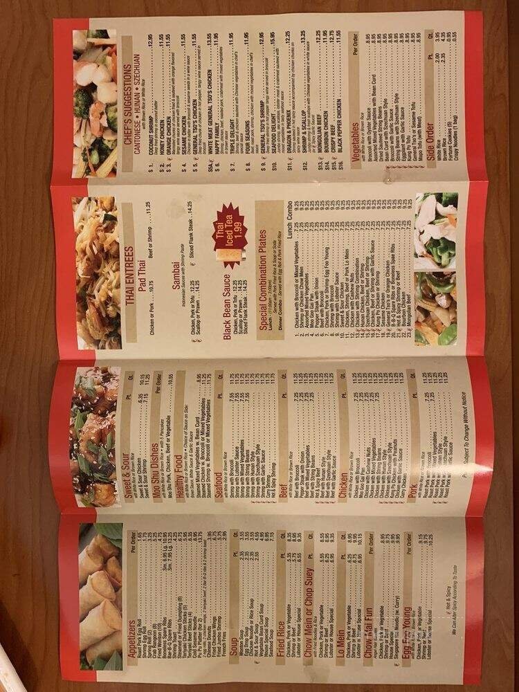 Menu page 2