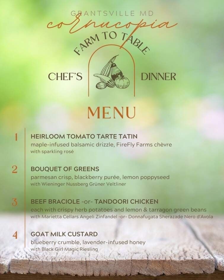 Menu page 1