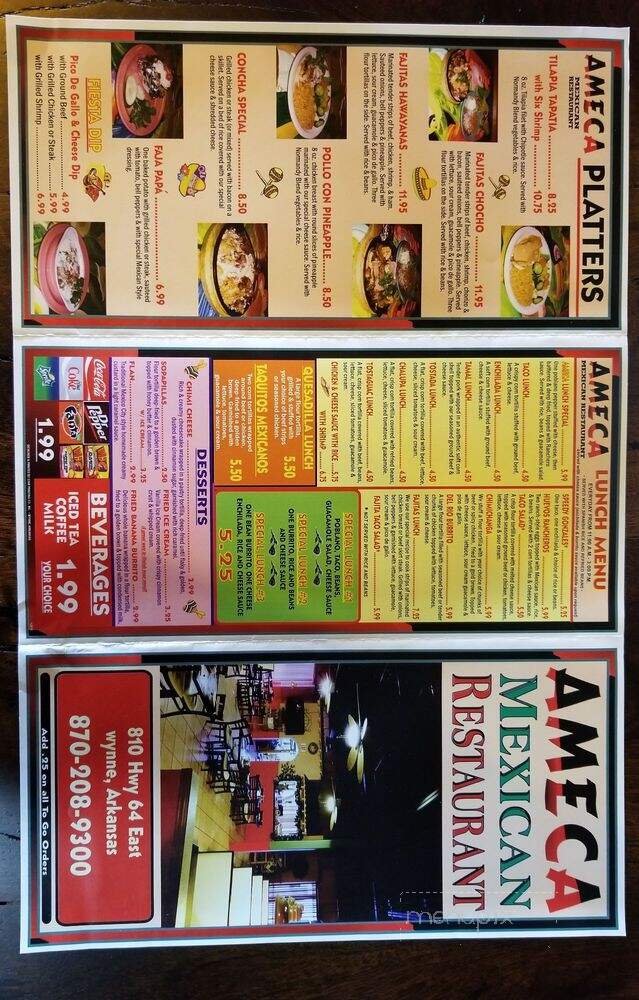 Menu page 2